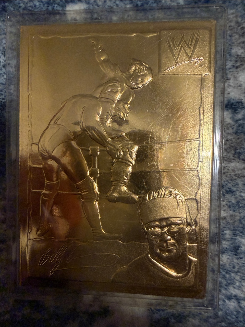 BILLY GUNN #5 WWE CARD